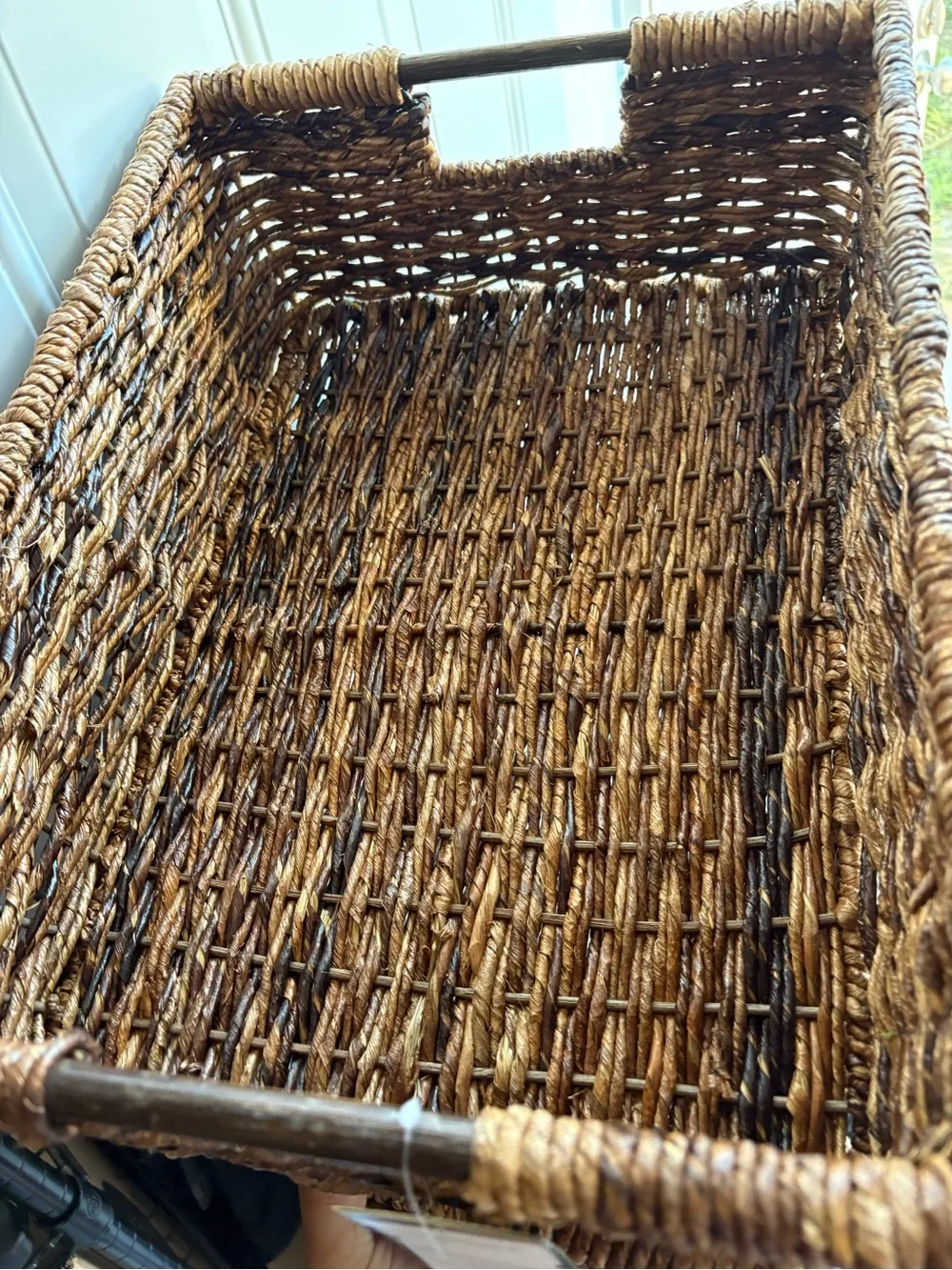 Threshold wicker baskest